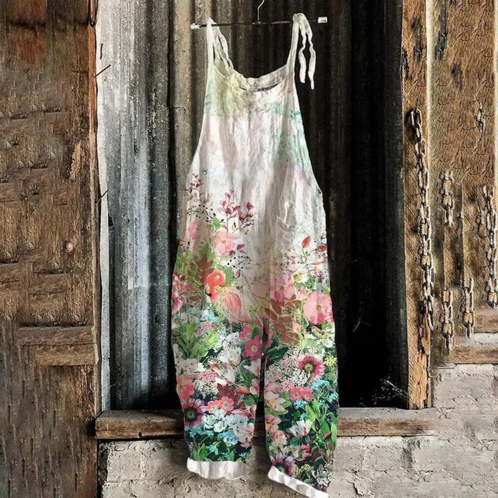 Lena - Blumendruck Jumpsuit