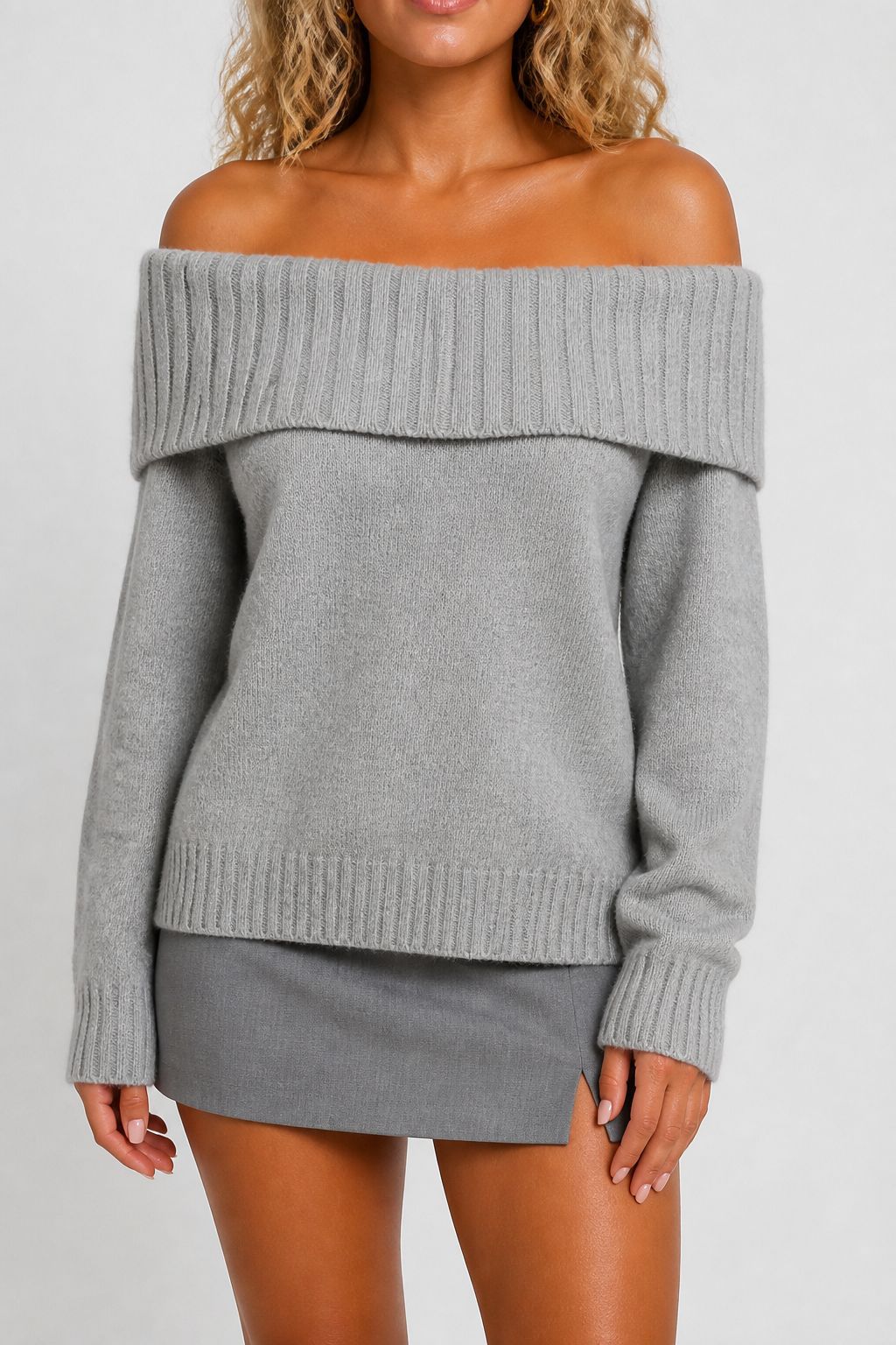 Langarm-Strickpullover für bequeme und stilvolle Alltagslooks