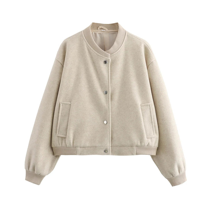 Damen Herbst Street Flight Jacke