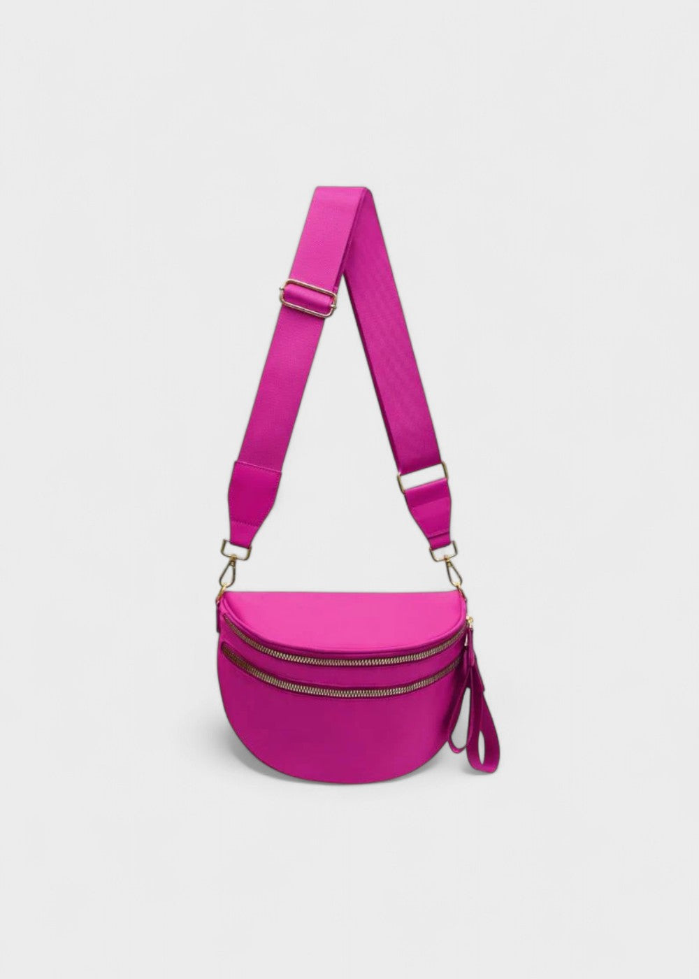 Elegante Gürteltasche aus echtem Leder für freihändige Mode