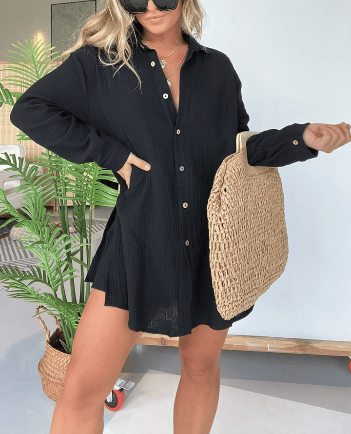 Damen Jumpsuit Aus Tüll Mit Lockerer Passform Elegant
