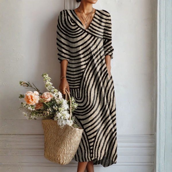 Elegantes, Vintage-inspiriertes Retro-Kleid für Damen