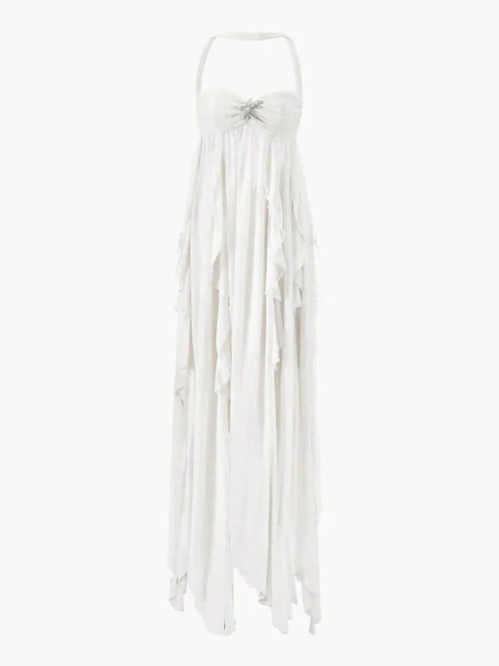 Elegantes fließendes Maxikleid für besondere Anlässe