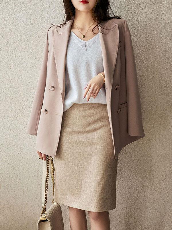Luxuriöser weicher Kaschmir-Pullover mit V-Ausschnitt für Damen