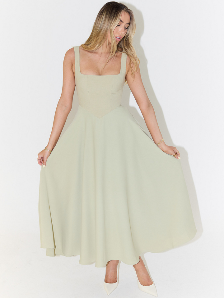 Klassisches Midi-Kleid für Damen