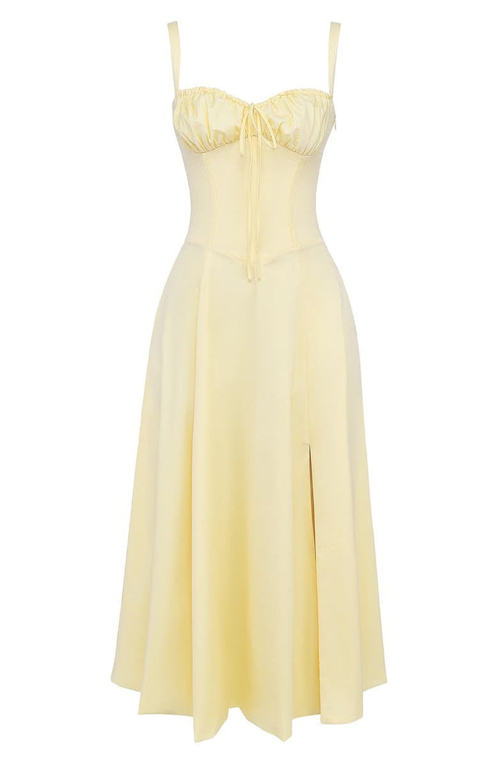Florales Bustier-Bauchformer Bodycon-Kleid
