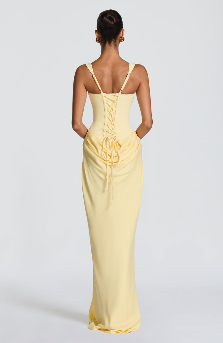 Damen Cornelia Ärmelloses Maxikleid