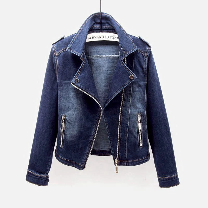 Klassische Jeansjacke mit zeitlosem Fusionsstil