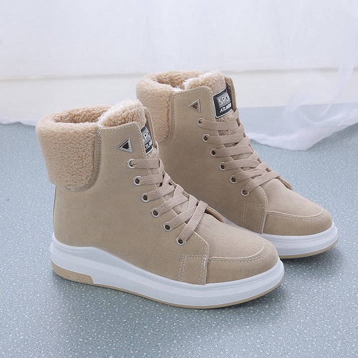 Gemütliche Winter-Schneestiefel für Frauen mit Pelzfutter