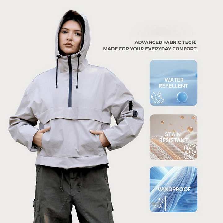 Damen 3-in-1 Wasserdichte Jacke für Outdoor-Abenteuer