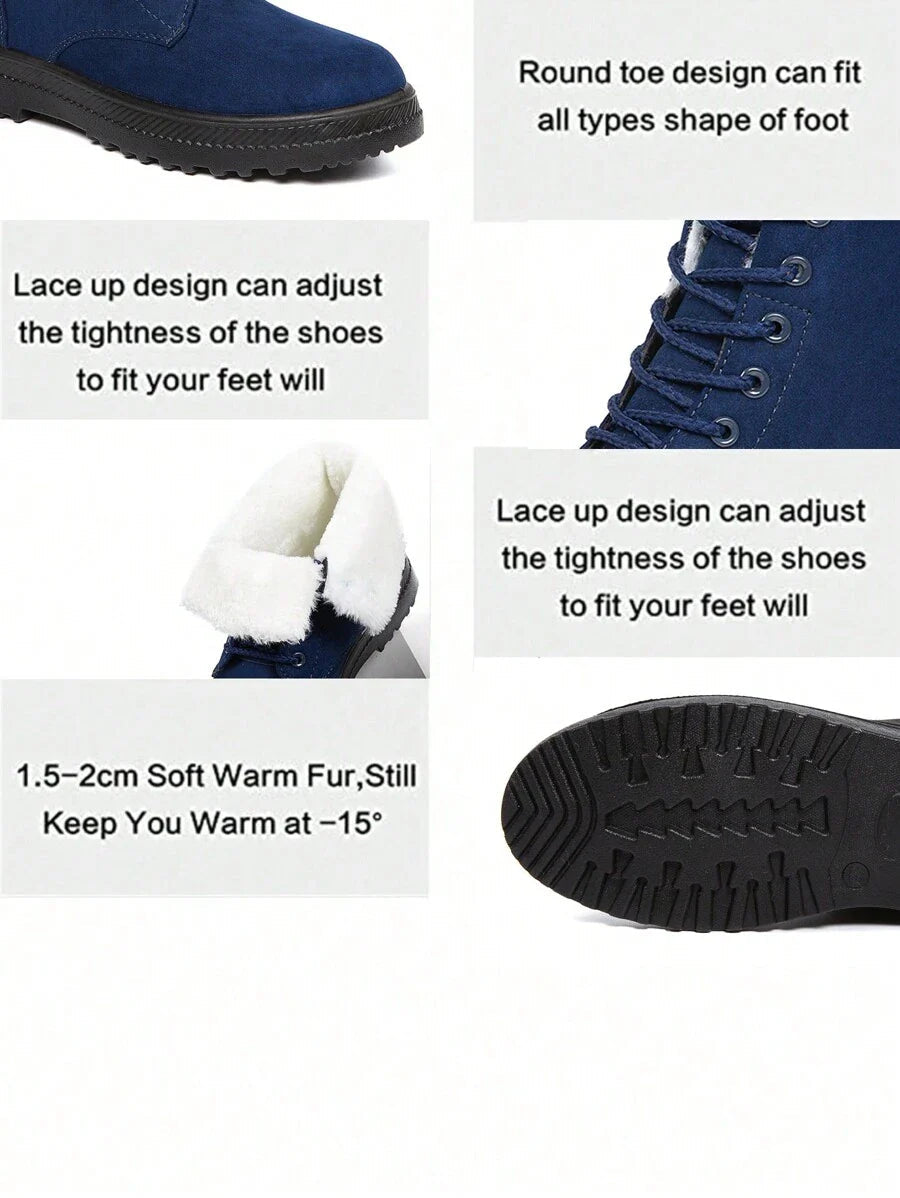 Leichte warme Damen-Winterstiefel