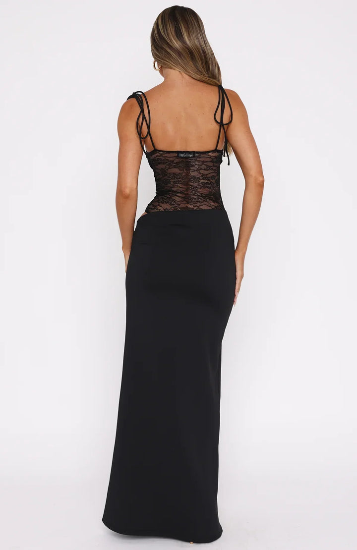 Spitzen-Maxikleid