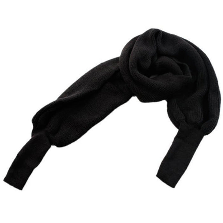 Women's Knit Scarf With Textured Design
