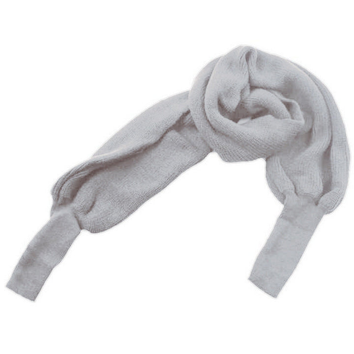 Women's Knit Scarf With Textured Design