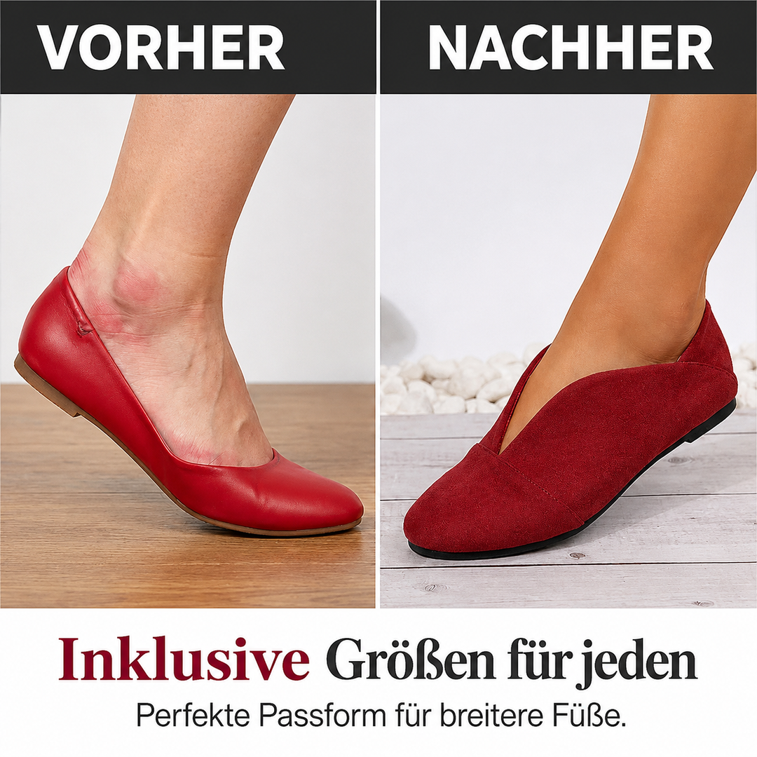 Schlichte Damen Schlupfschuhe mit weichem Obermaterial