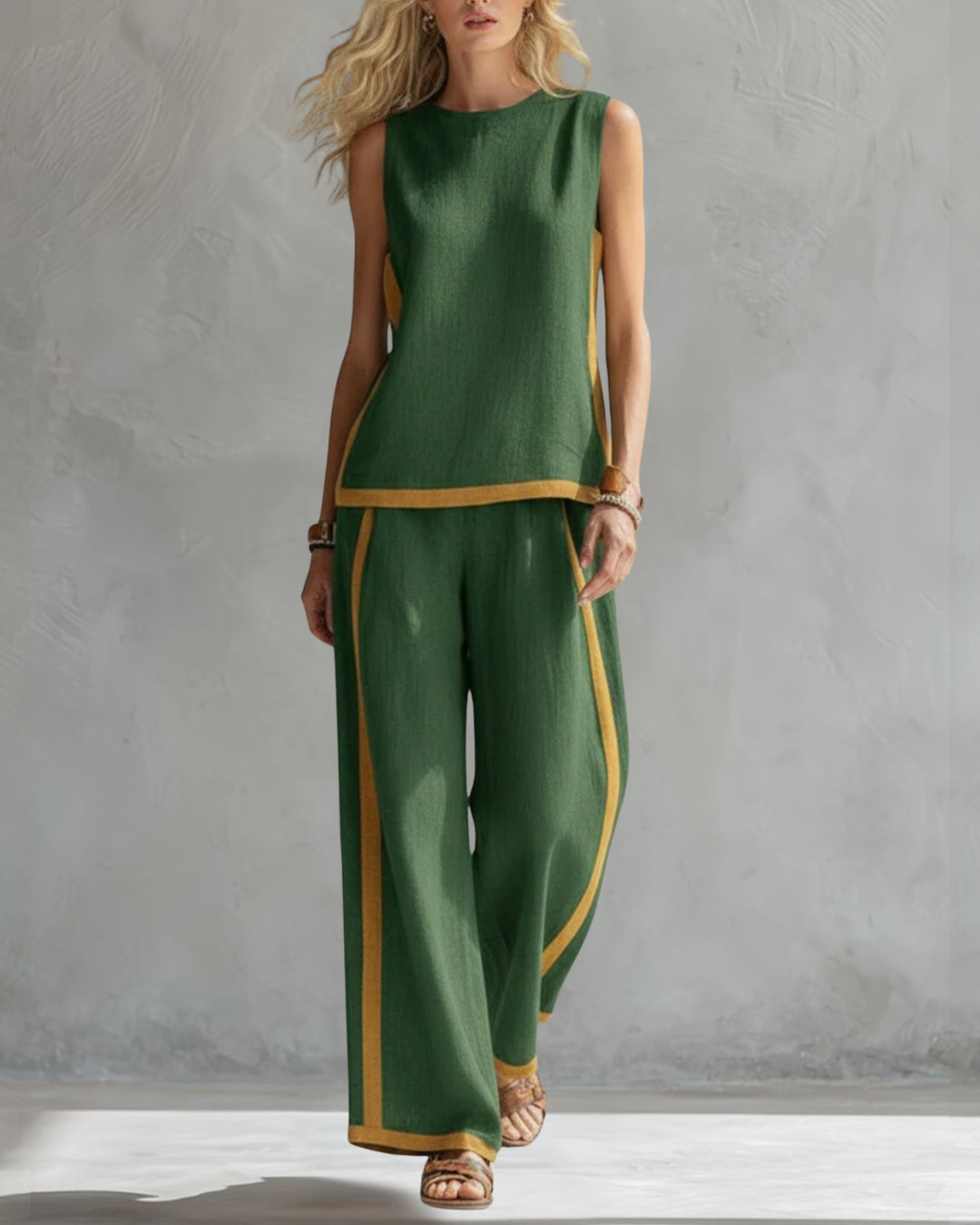Schickes zweiteiliges Outfit-Set für Damen