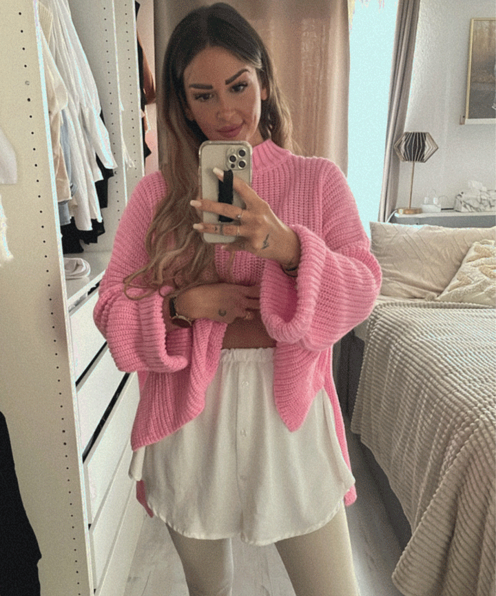 Eleganter weißer Rock