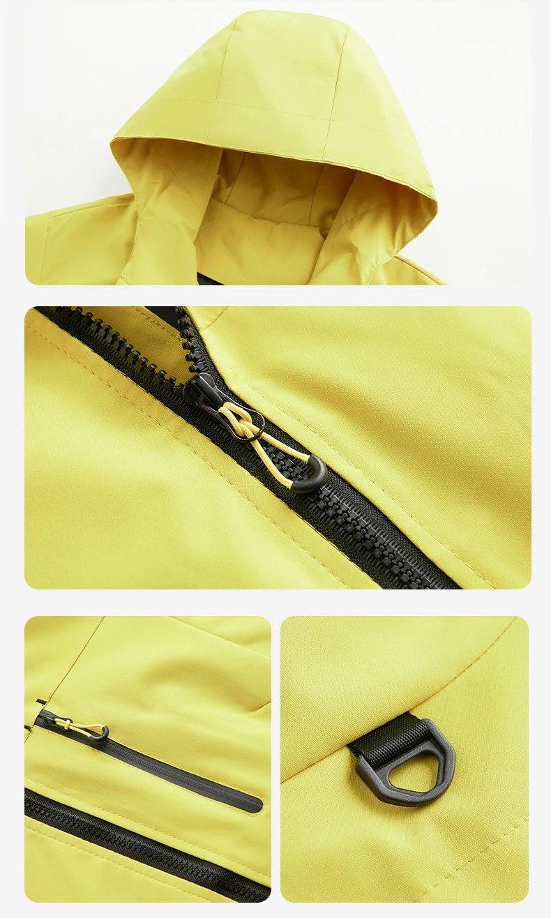 Wasserdichte Jacke für Outdoor-Abenteuer und den Stadtverkehr