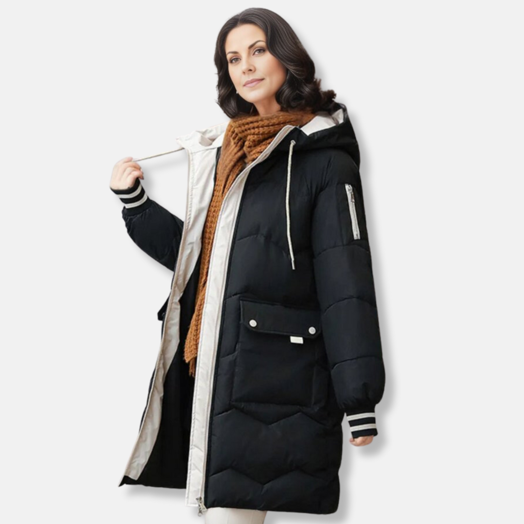 Gemütlicher Kapuzen-Winterparka für Damen