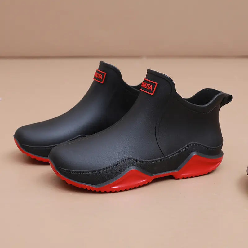 Damen Wasserdichte Gummistiefel Für Regenwetter