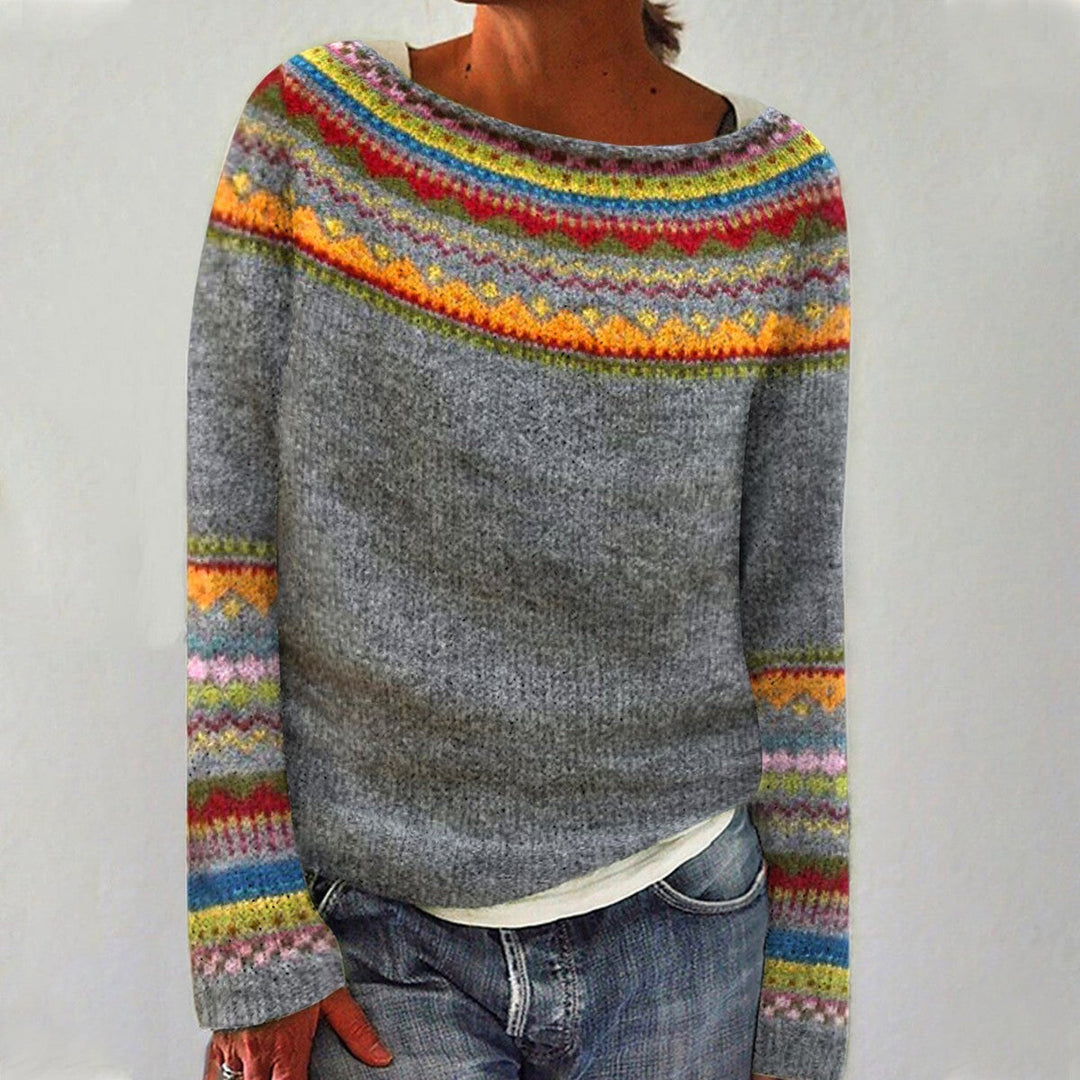 Women's Nordic Pattern Sweater