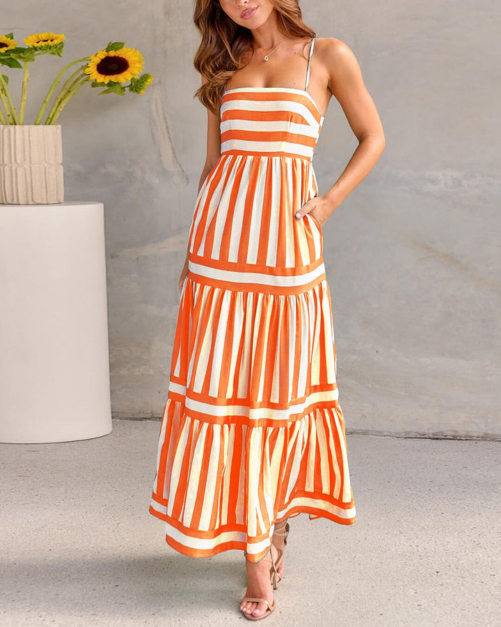 Gestreiftes Kleid