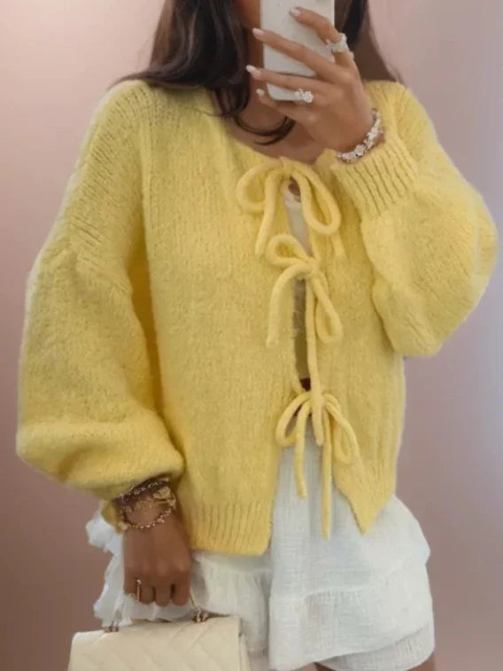 Gemütlicher weicher Strickcardigan für den lässigen Alltagslook