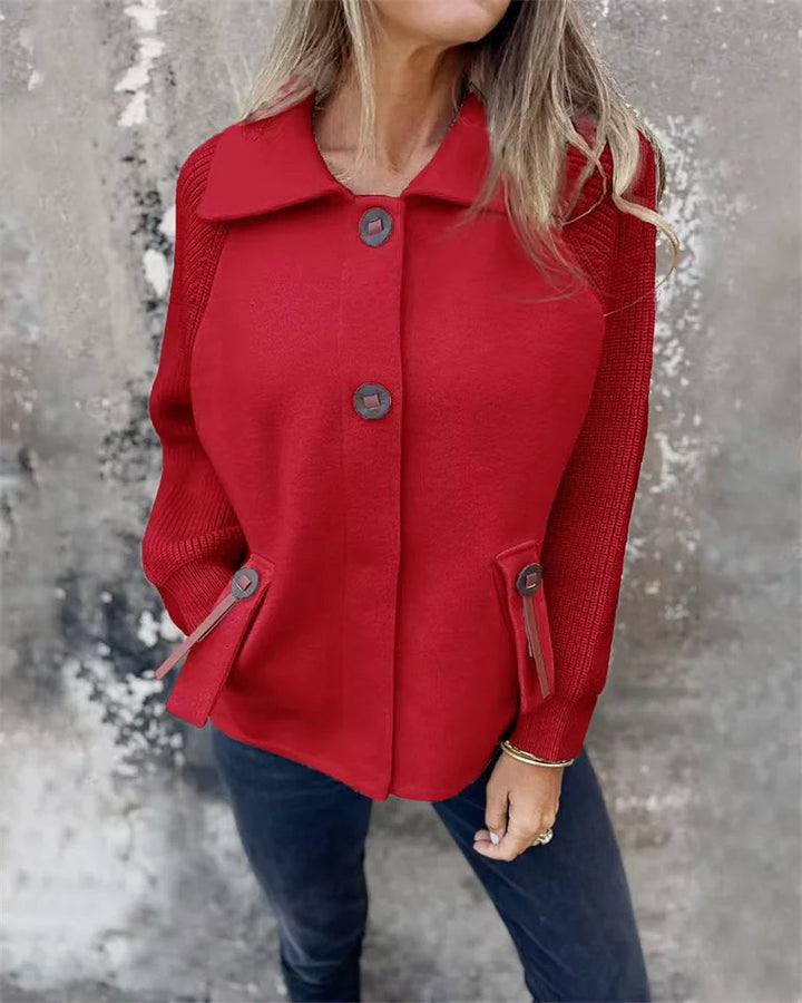 Gemütliche leichte Damenjacke für Herbst und Winter