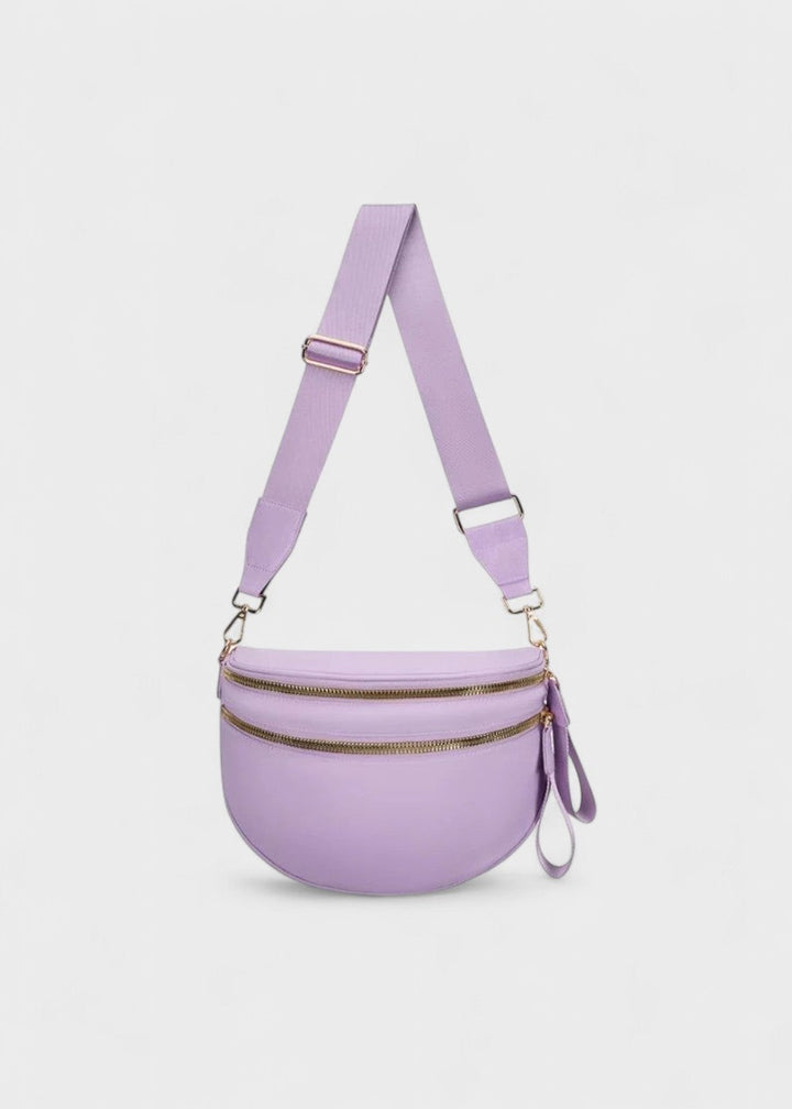 Elegante Gürteltasche aus echtem Leder für freihändige Mode