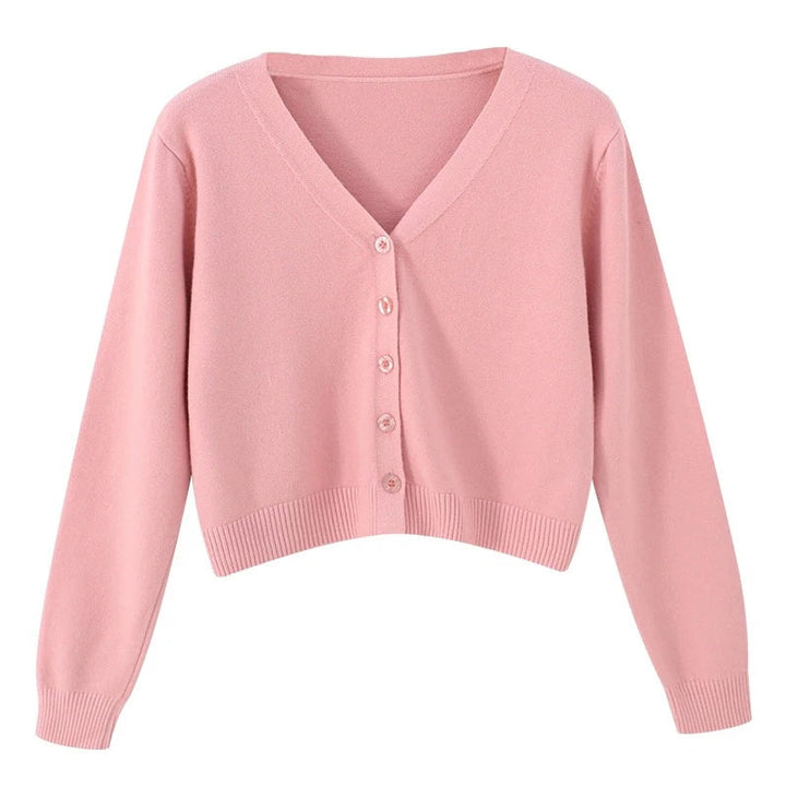Damen Leichtgewicht Strickpullover mit V-Ausschnitt