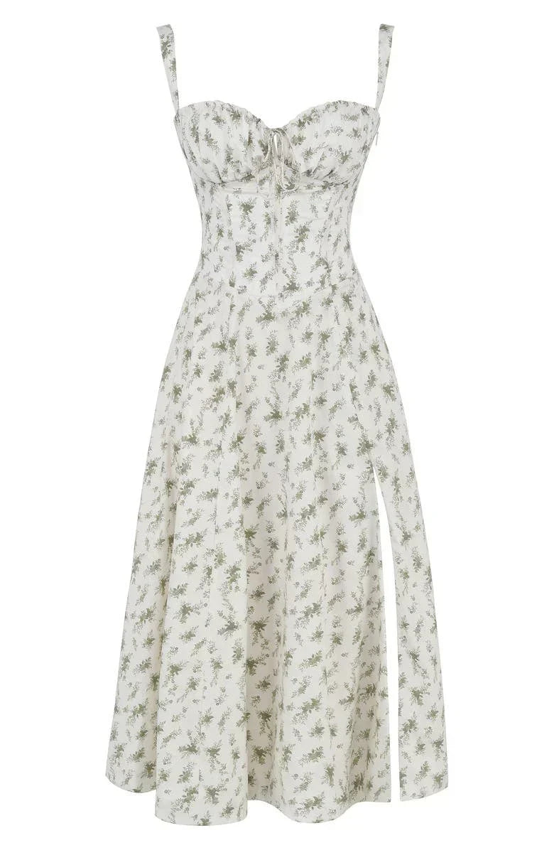 Elegantes Midikleid mit verstellbaren Trägern