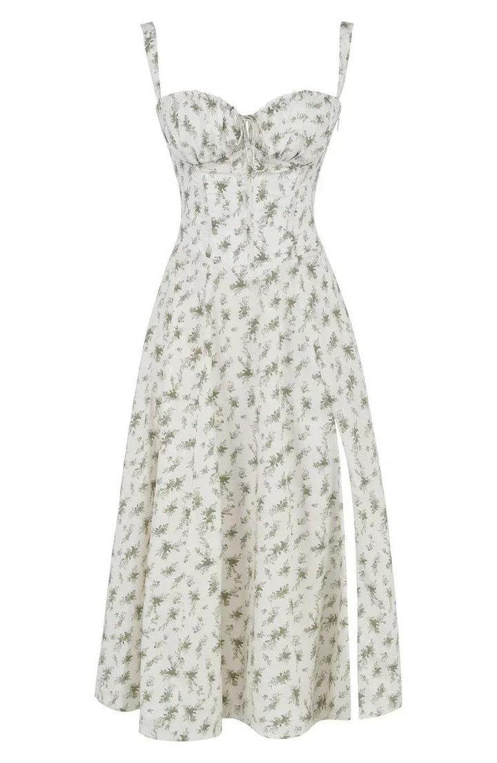 Elegantes Midikleid mit verstellbaren Trägern