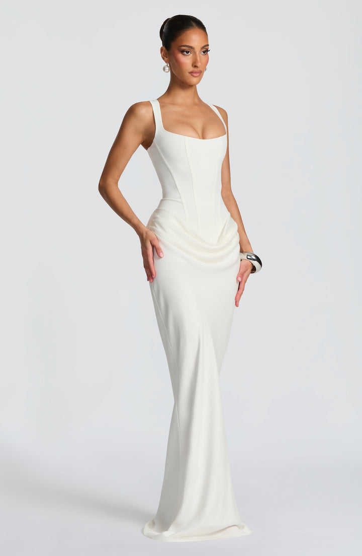 Damen Cornelia Ärmelloses Maxikleid