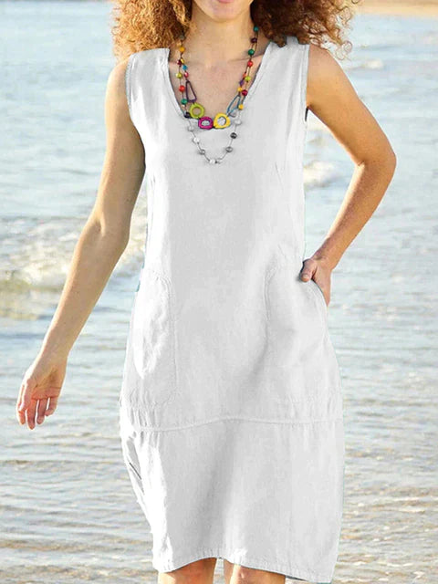 Mia | Kleid ohne Ärmel