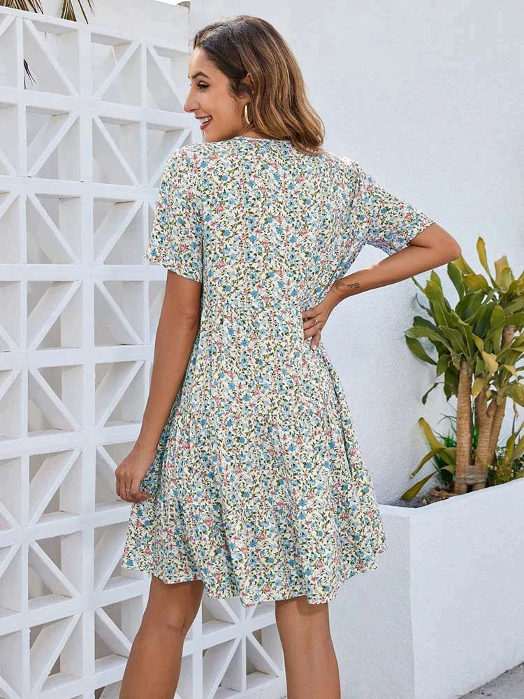 Anna | Sommer-Blumiges Kleid