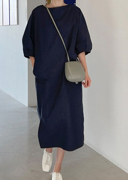 Baumwollkleid mit Taschen für den Frühling