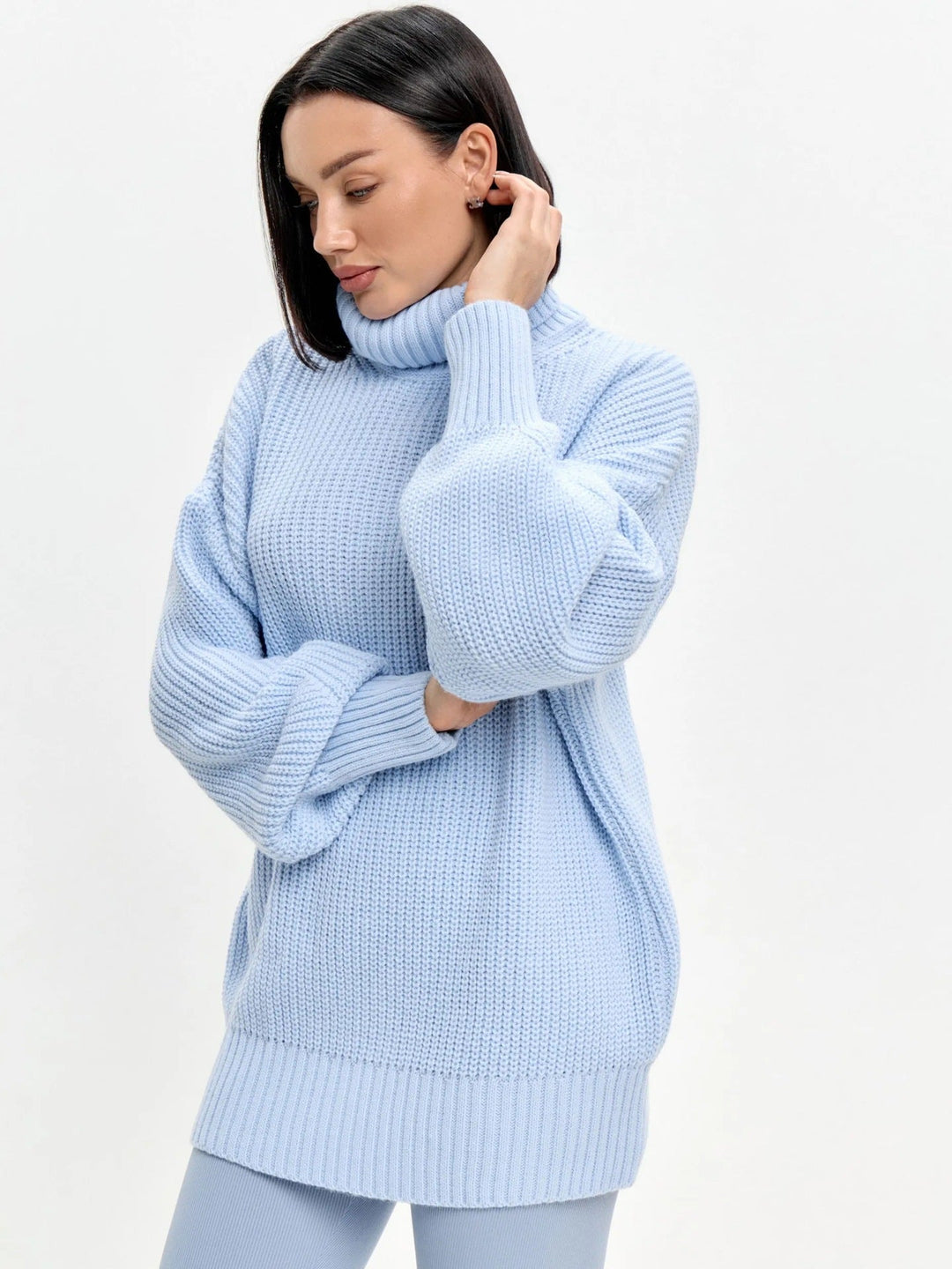 Damen Rollkragenpullover Aus Weichem Strick