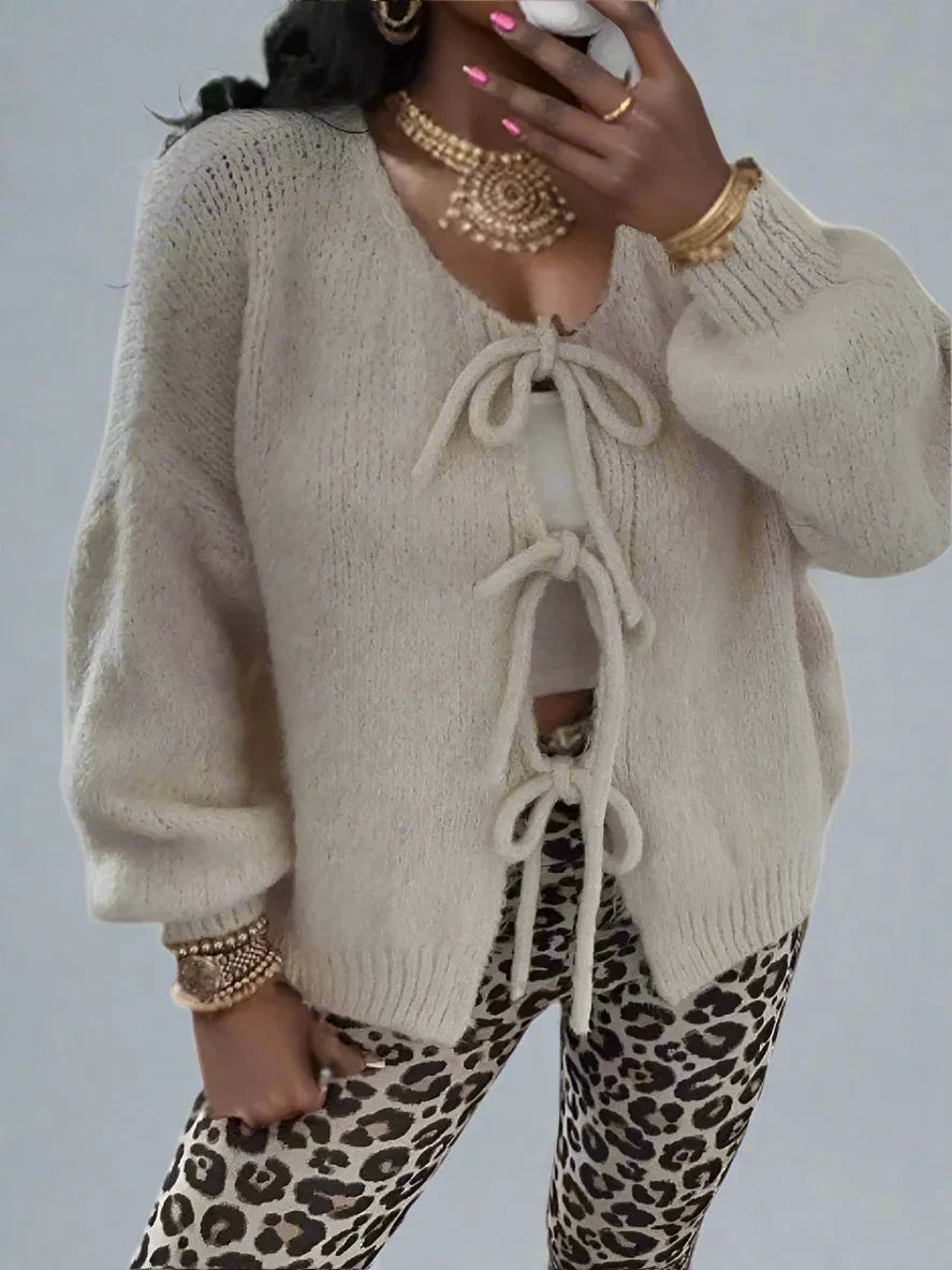Gemütlicher weicher Strickcardigan für den lässigen Alltagslook