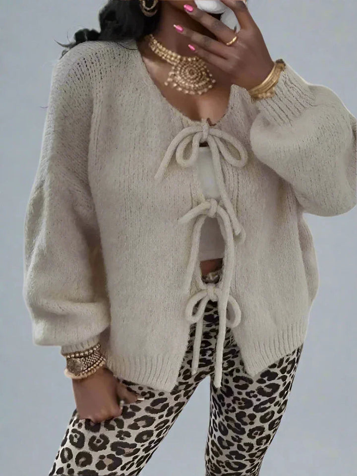 Gemütlicher weicher Strickcardigan für den lässigen Alltagslook