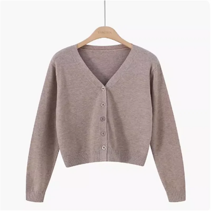 Damen Leichtgewicht Strickpullover mit V-Ausschnitt