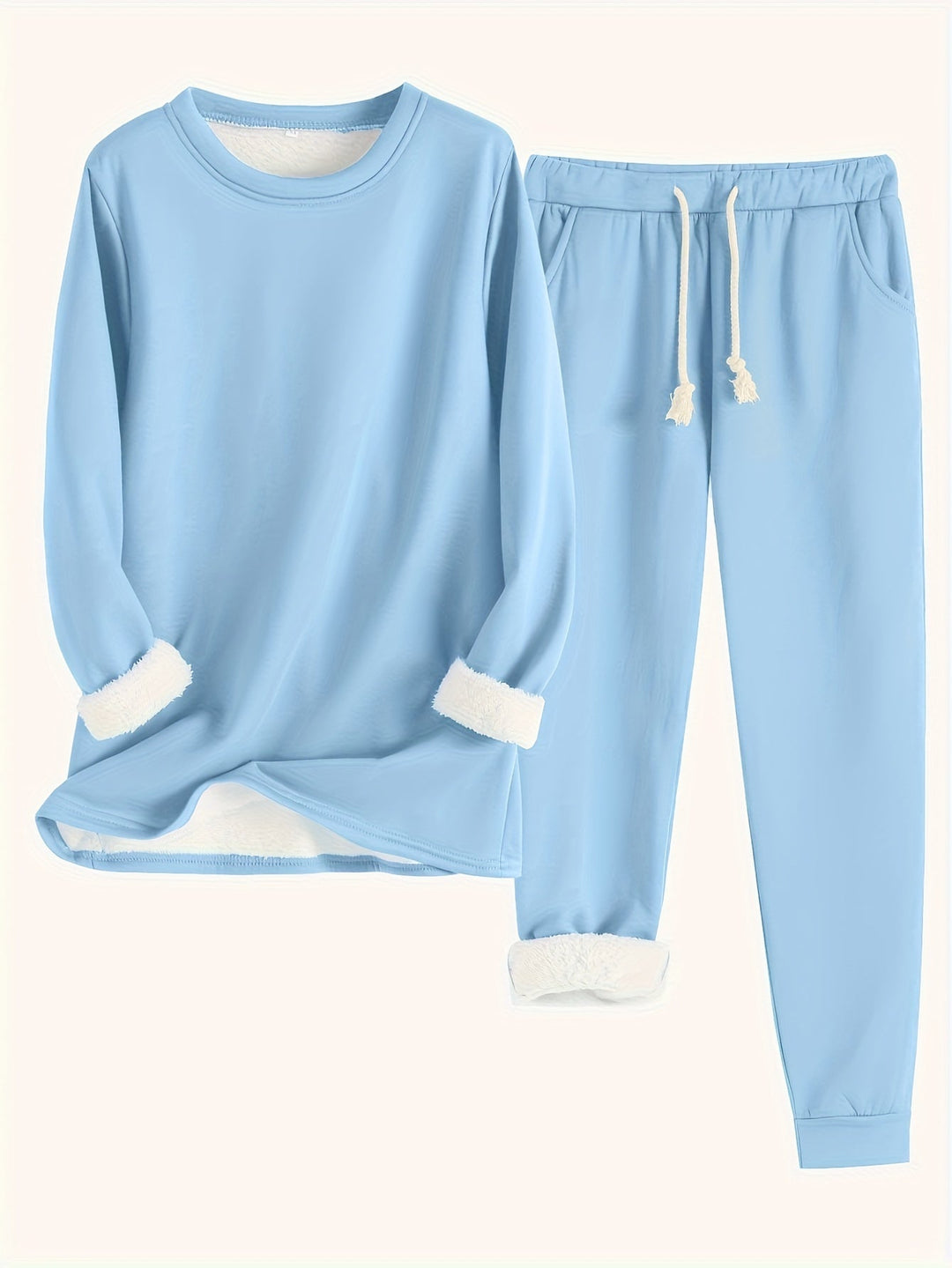 Gemütliches Strick-Loungewear-Set für entspannte Tage