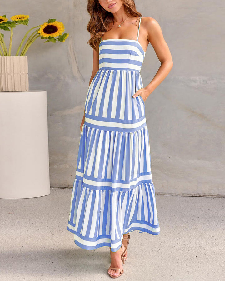 Gestreiftes Kleid