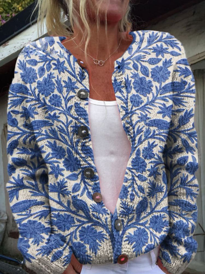 Gemütlicher Strick-Cardigan als Lagenstück