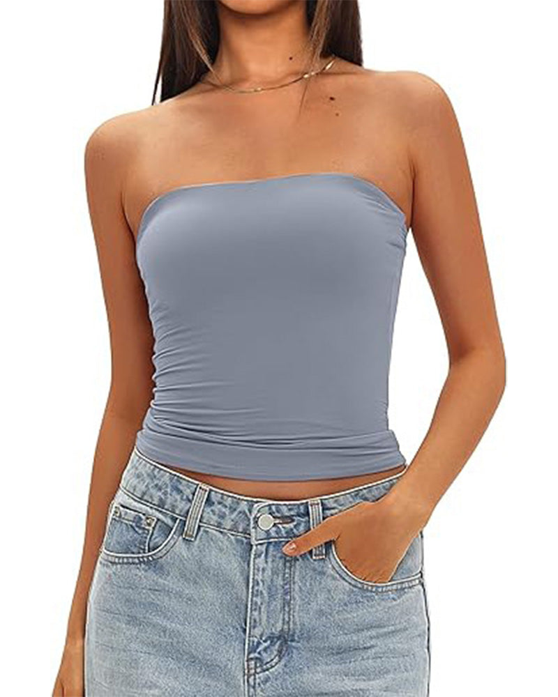 Damen Tanktop eng anliegend mit schlichtem Design