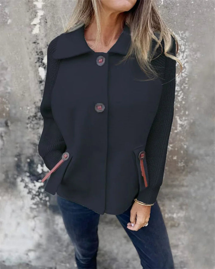 Gemütliche leichte Damenjacke für Herbst und Winter