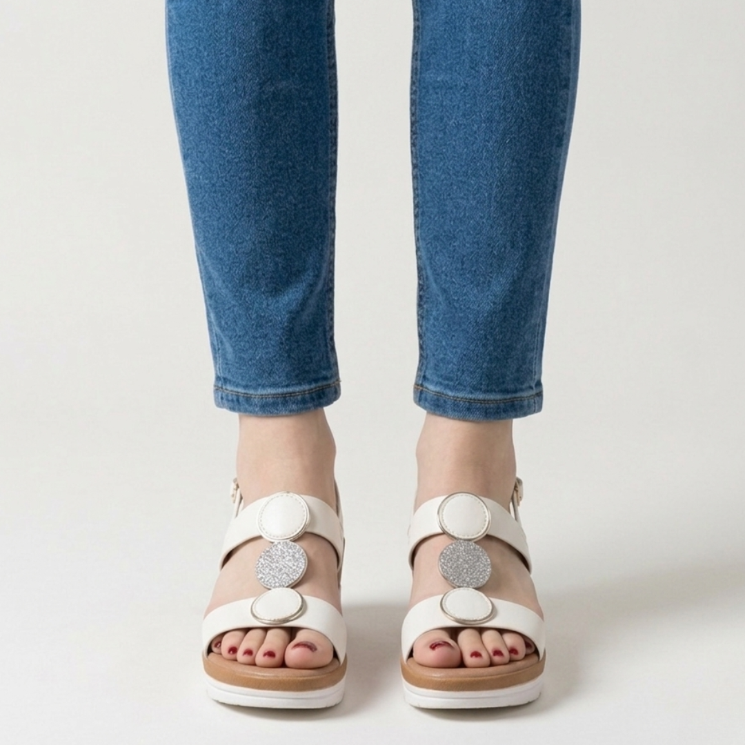 Modische Keilabsatz-Komfortsandalen für Damen