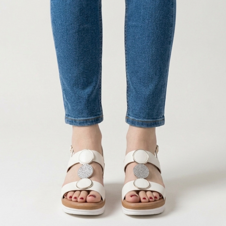 Modische Keilabsatz-Komfortsandalen für Damen