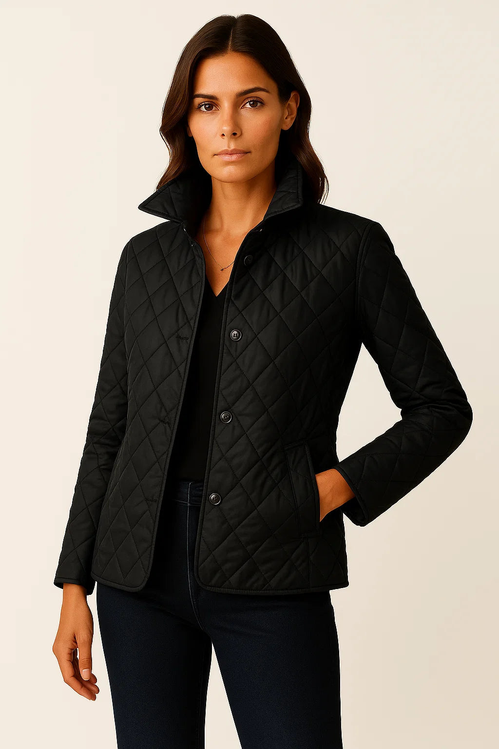 Stylish quilted jacket for effortless warmth