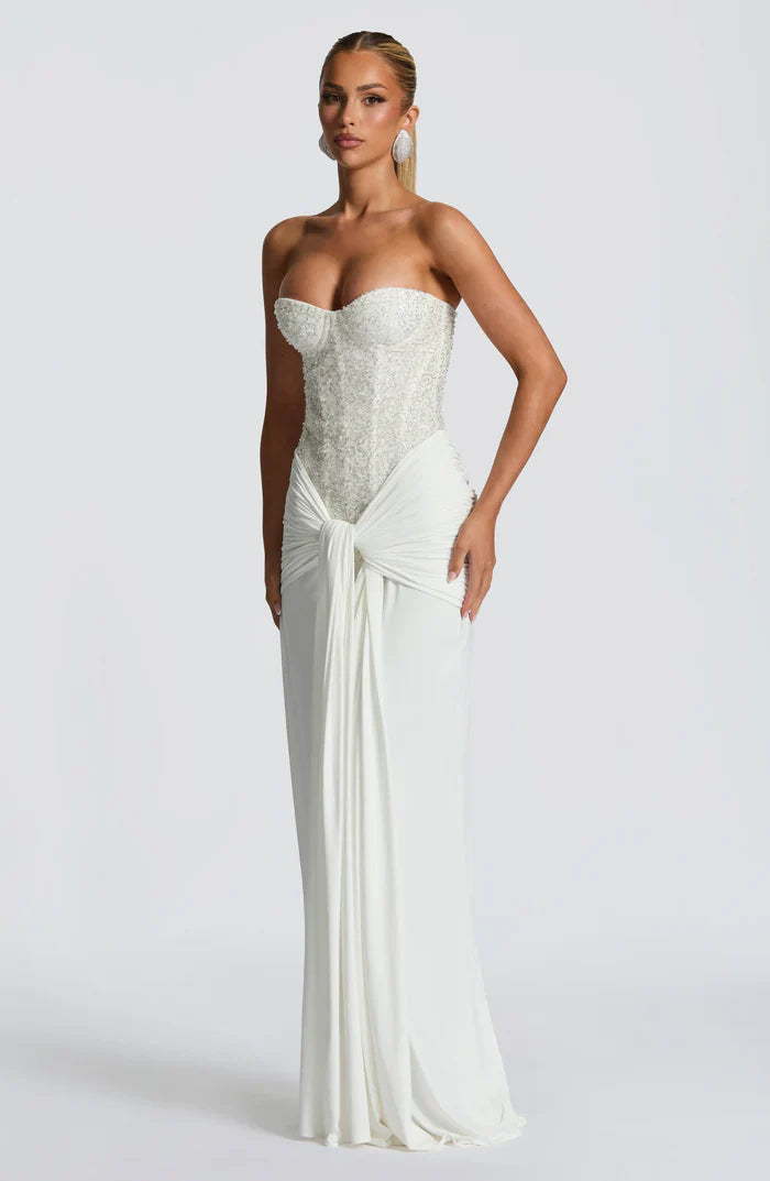 Damen Carina Ärmelloses Maxikleid