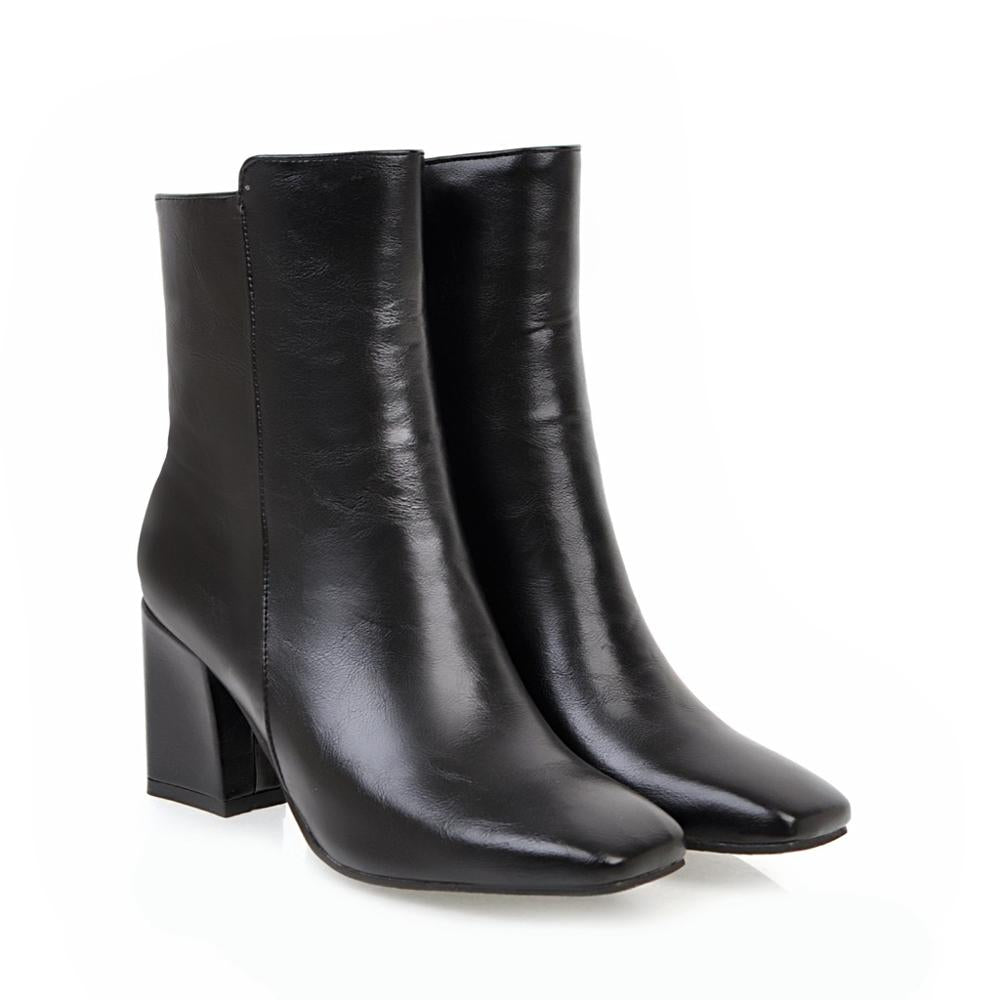 Damen Stiefeletten Mit Hohem Absatz Für Herbst